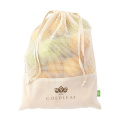 Natura Organic GOTS Mesh Bag (120 g/m²) fruit bag, naturel