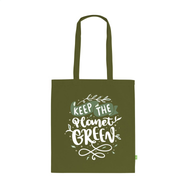 Logotrade business gift image of: Organic Cotton Shopper (140 g/m²) bag