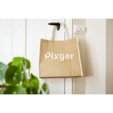 Logotrade promotional item image of: Gerona Jute Shopper bag