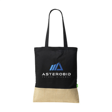 Logo trade advertising product photo of: Combi Organic Shopper (160 g/m²) bag