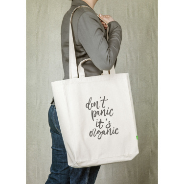 Logotrade corporate gifts photo of: Organic Cotton Canvas Tote Bag (280 g/m²)