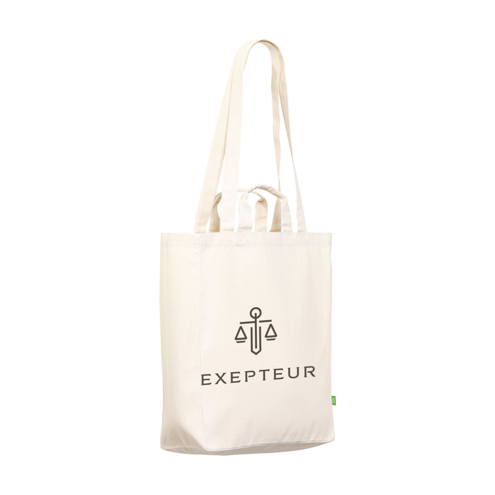 Logotrade promotional giveaways photo of: Organic Cotton Canvas Tote Bag (280 g/m²)