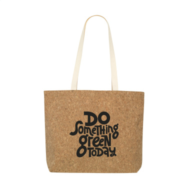 Logo trade promotional gifts image of: Lagos Cork Shopper bag