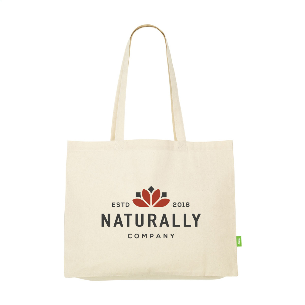 Logo trade business gift photo of: ECO Shopper Organic Cotton (180 g/m²) shopping bag