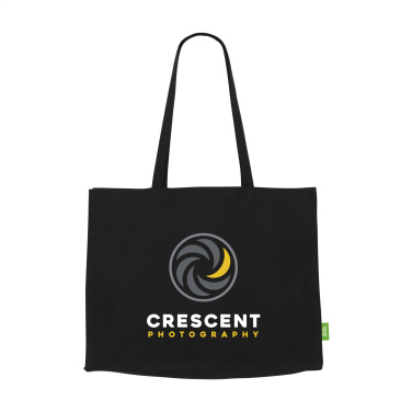 Logo trade advertising product photo of: ECO Shopper GOTS Organic Cotton (180 g/m²) bag