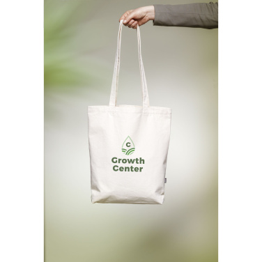 Logo trade business gift photo of: GRS Recycled Canvas Bag Natural (260 g/m²)