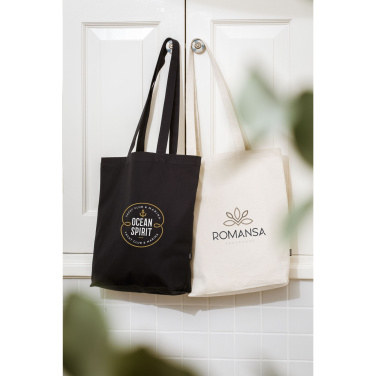 Logotrade promotional merchandise image of: GRS Recycled Canvas Bag Natural (260 g/m²)