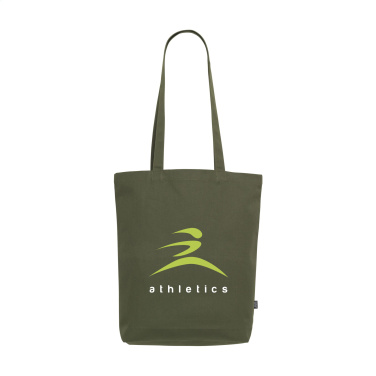 Logotrade promotional gift image of: GRS Recycled Canvas Bag Colour (260 g/m²)