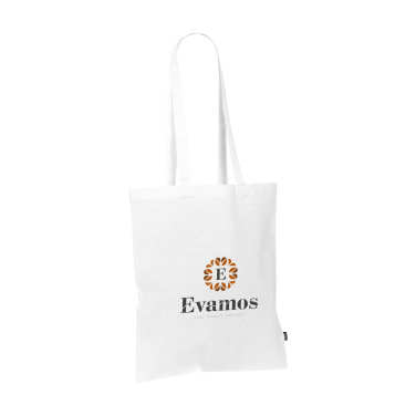 Logo trade corporate gift photo of: Shoppy Colour Bag GRS Recycled Cotton (150 g/m²)