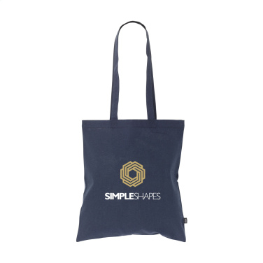 Logo trade promotional products image of: Shoppy Colour Bag GRS Recycled Cotton (150 g/m²)