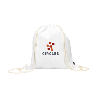 Logotrade promotional merchandise image of: PromoColour GRS Recycled Cotton Backpack (150 g/m²)