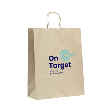 Logo trade advertising products picture of: Leaf It Bag recycled grass paper (90 g/m²) M