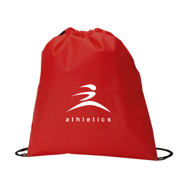 Logo trade promotional products image of: Non-Woven Promobag GRS RPET backpack