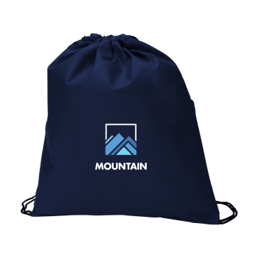 Logo trade promotional product photo of: Non-Woven Promobag GRS RPET backpack