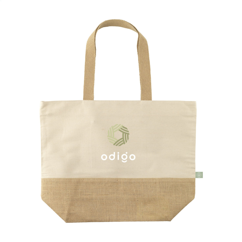 Logo trade promotional products image of: Cancun Beachbag Organic Cotton (320 g/m²)