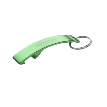 Logotrade promotional giveaway image of: Alu Opener keyring