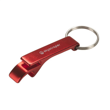 Logo trade promotional giveaway photo of: OpenUp opener keyring