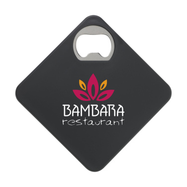 Logo trade business gift photo of: Coaster Opener