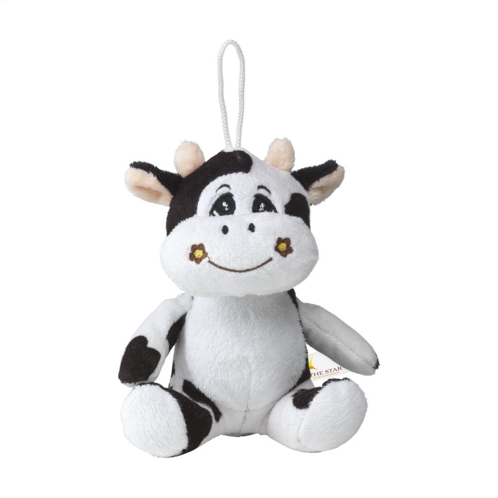 Logo trade promotional product photo of: Animal Friend Cow cuddle toy