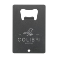 Carta Opener Recycled Alu bottle opener, black