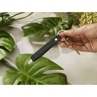 Logotrade corporate gift picture of: Vegan Pineapple Leather Keyring