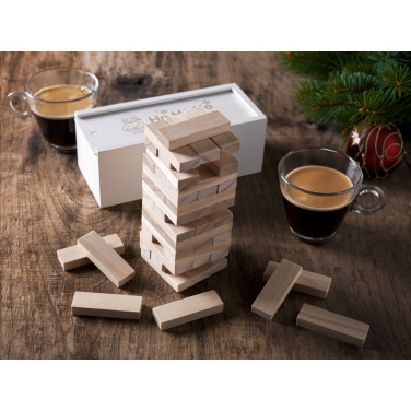 Logo trade promotional gifts image of: Tower Game Deluxe X-Mas