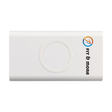 Logo trade corporate gift photo of: Wireless Powerbank 8000 C wireless charger