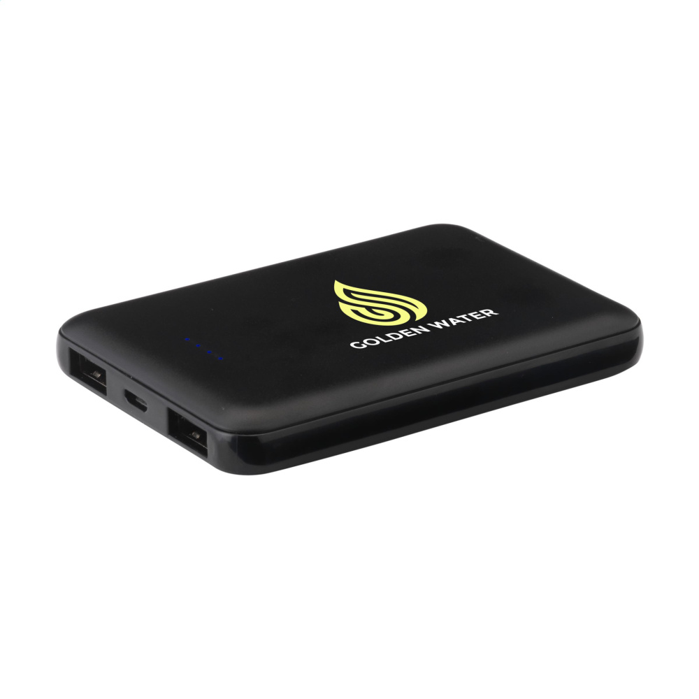 Logo trade promotional items picture of: PocketPower 5000 RCS Recycled Powerbank