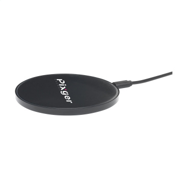 Logotrade advertising products photo of: Coil RCS Recycled Wireless Charger