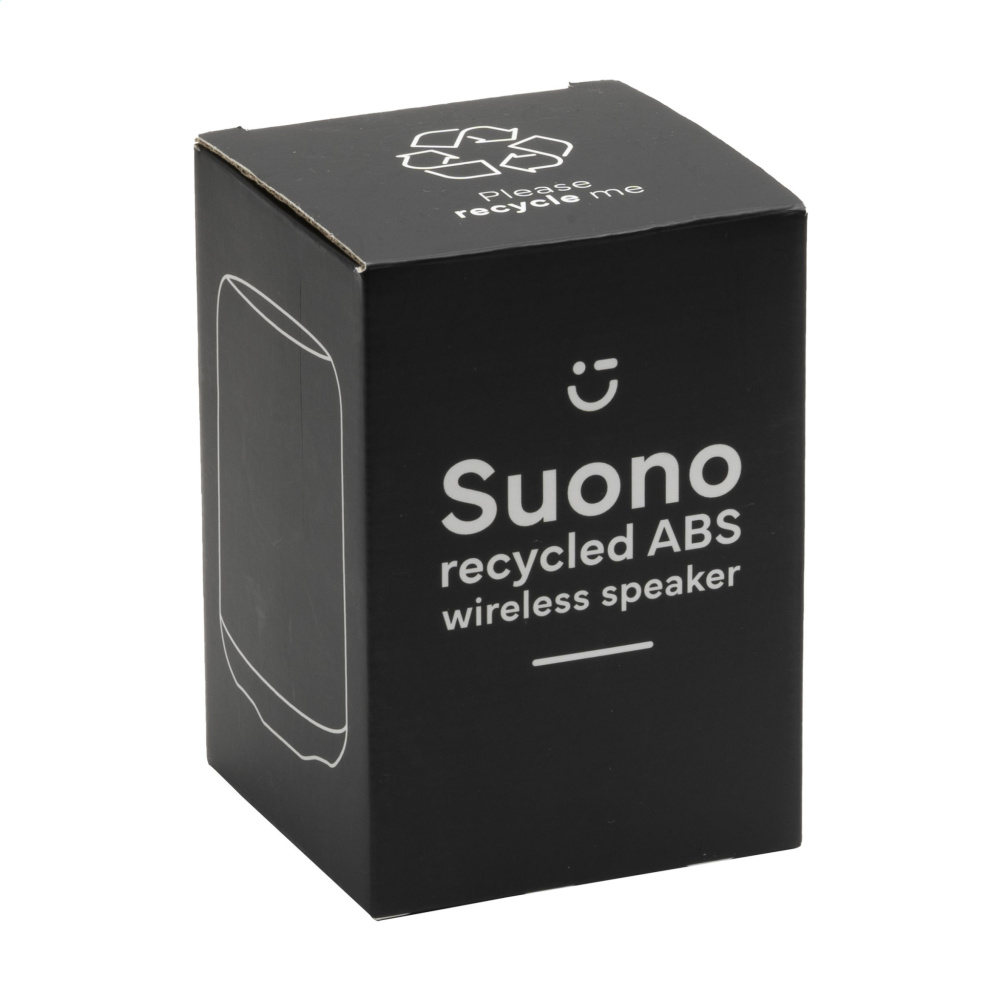 Logo trade promotional gifts image of: Suono RCS Recycled ABS Wireless Speaker