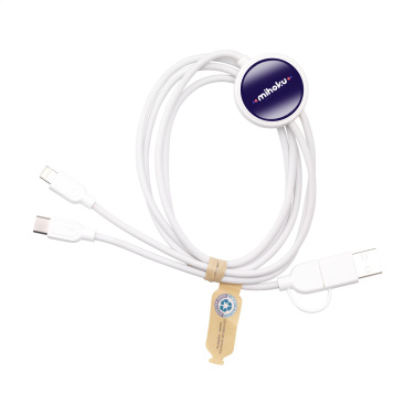 Logotrade promotional product picture of: Charging Cable RCS Recycled ABS-TPE