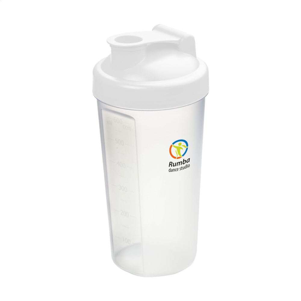 Logo trade promotional products image of: Shaker Protein 600 ml drinking cup