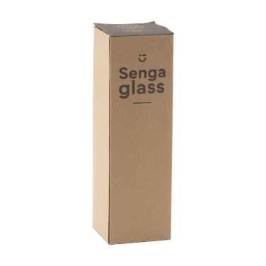 Logo trade corporate gift photo of: Senga Glass 500 ml drinking bottle