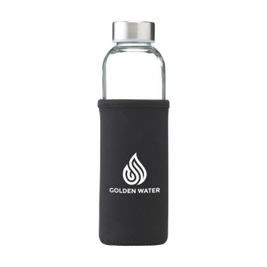 Logotrade promotional gift picture of: Senga Glass 500 ml drinking bottle