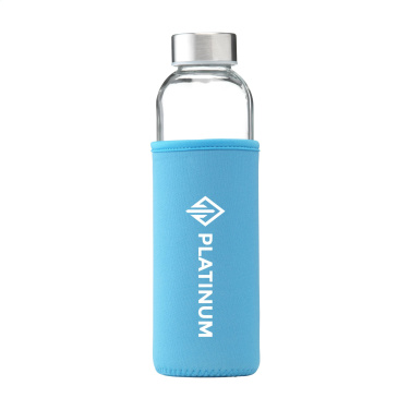 Logotrade corporate gift image of: Senga Glass 500 ml drinking bottle