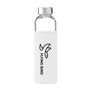 Logo trade advertising product photo of: Senga Glass 500 ml drinking bottle