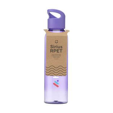 Logo trade promotional gift photo of: Sirius GRS RPET 650 ml drinking bottle