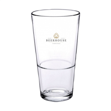 Logotrade promotional gift picture of: Beer Glass Stackable 340 ml