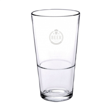 Logo trade business gift photo of: Beer Glass Stackable 340 ml