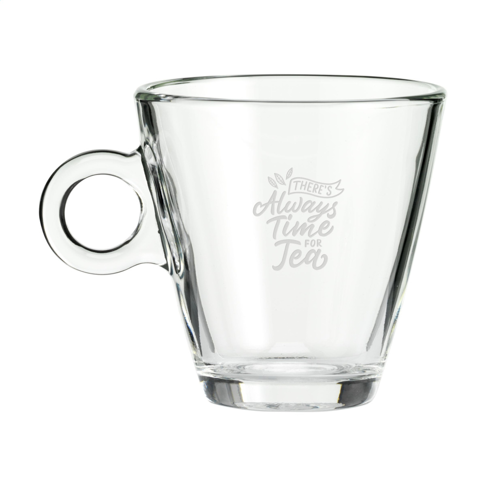 Logo trade promotional gifts picture of: Lugano Tea Glass 320 ml