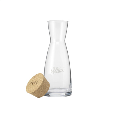 Logotrade advertising products photo of: Ypsilon Carafe 1 L with a cork cap