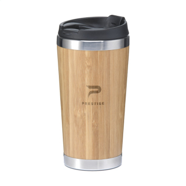 Logotrade promotional merchandise image of: Tokyo 450 ml bamboo thermo cup