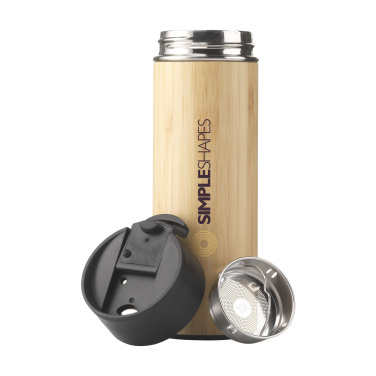 Logotrade promotional item picture of: Sakura 360 ml bamboo thermo bottle/thermo cup