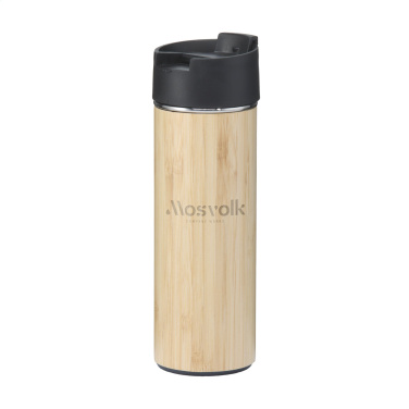 Logotrade promotional gift image of: Sakura 360 ml bamboo thermo bottle/thermo cup