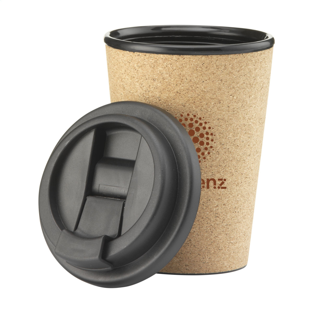 Logotrade promotional gift picture of: Attea Cork 350 ml coffee cup