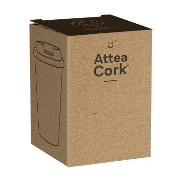 Logo trade promotional products image of: Attea Cork 350 ml coffee cup