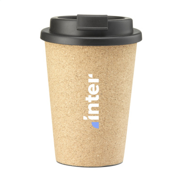 Logo trade promotional items picture of: Attea Cork 350 ml coffee cup