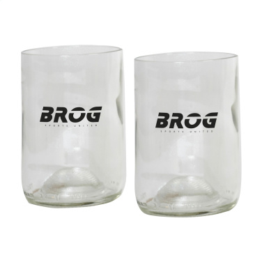 Logo trade business gifts image of: Rebottled® Tumbler 2-pack drinking glass