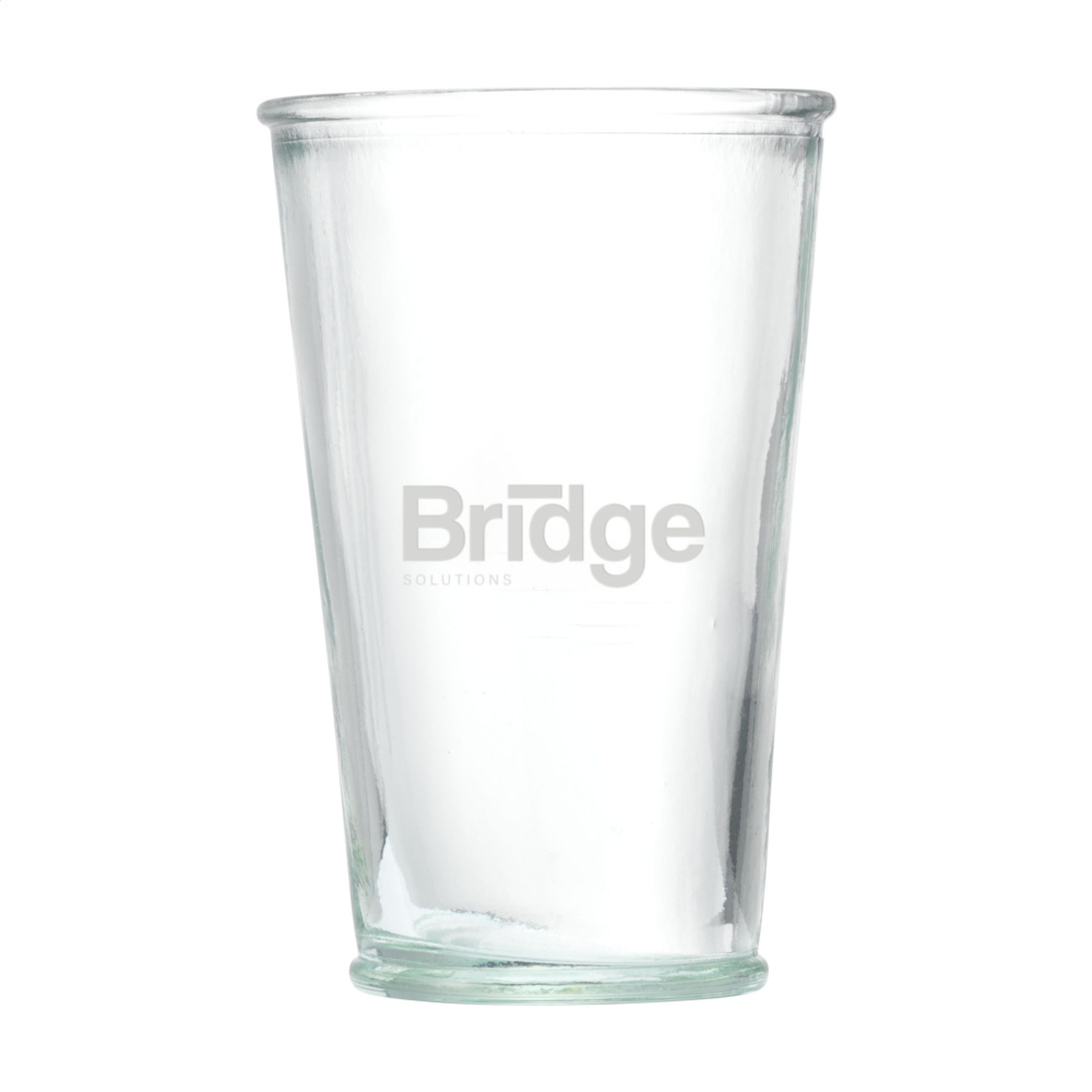 Logo trade promotional merchandise picture of: Sevilla Recycled Water glass 300 ml