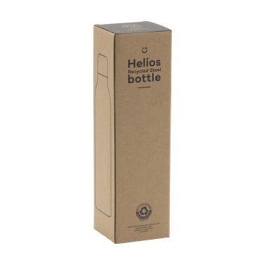 Logo trade corporate gifts picture of: Helios RCS Recycled Steel Bottle 470 ml